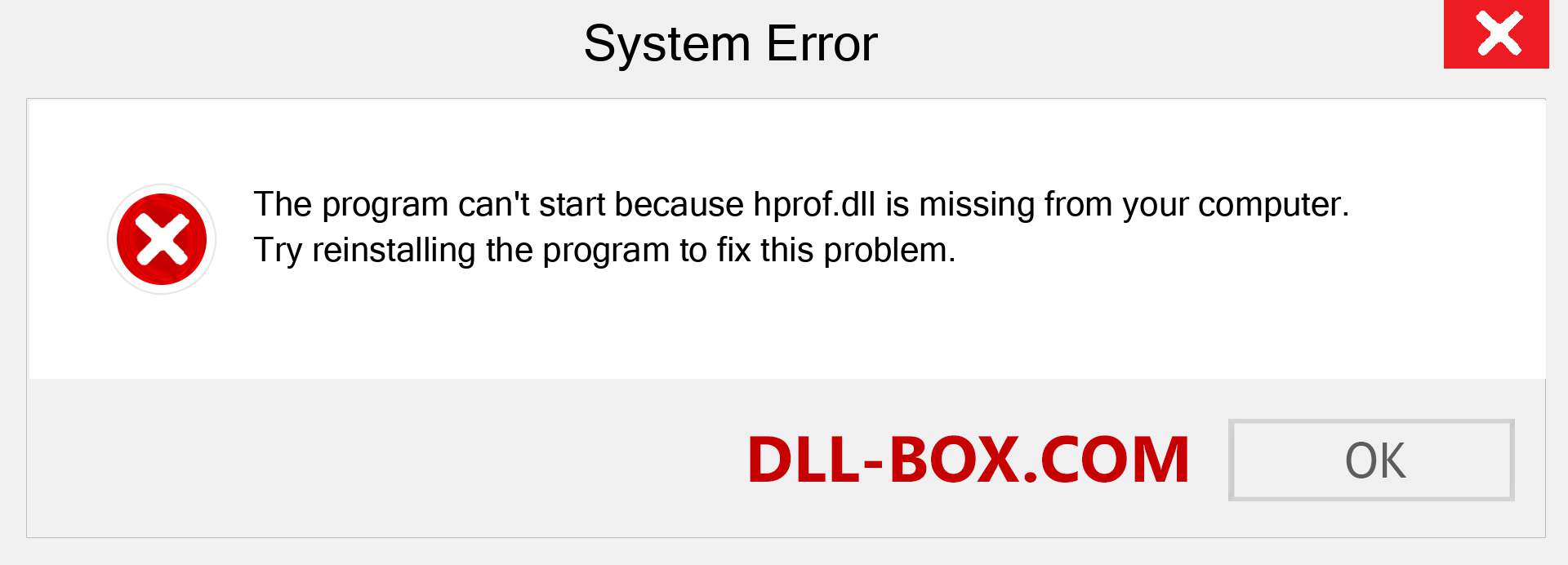  hprof.dll file is missing?. Download for Windows 7, 8, 10 - Fix  hprof dll Missing Error on Windows, photos, images